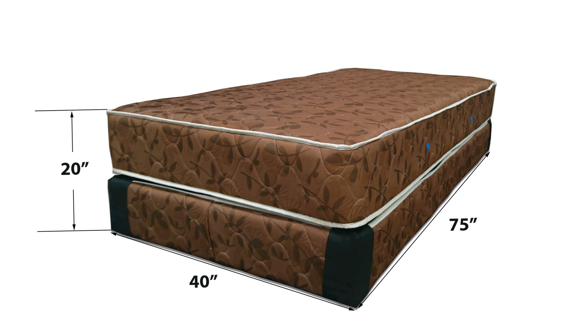 Cama Unipersonal Resorte Eco - Imagen 2